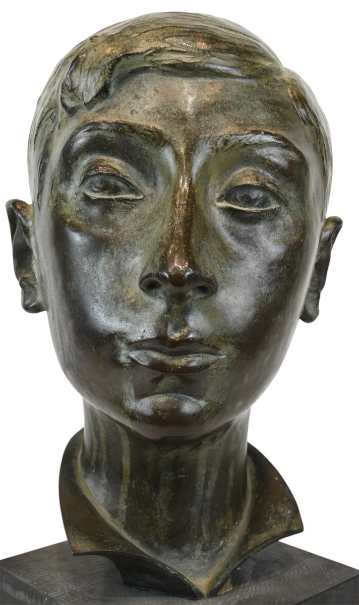 Bronze Of Young Boy - 20 Years-photo-2